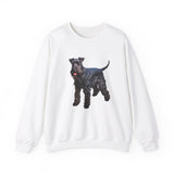 Kerry Blue Terrier 50/50 Crewneck Sweatshirt