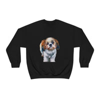 Snuggle Up in Style - Stay Cozy and Cute with the Shih-Tzu Crewneck Sw