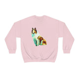 Welcome to the World of Coziness: Collie 'Ramsey' Unisex-Adult 50/50 C