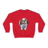 Snuggle Up in Style - Stay Cozy and Cute with the Shih-Tzu Crewneck Sw