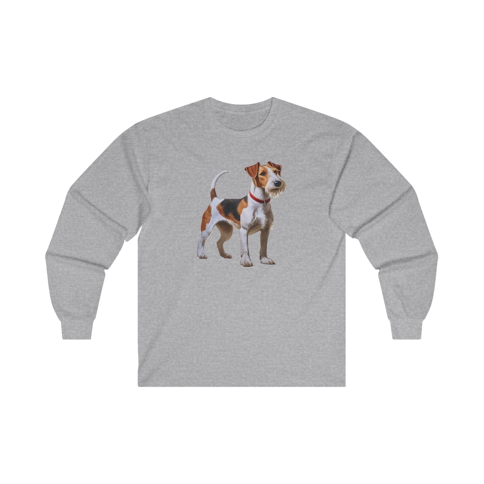 Wire Fox Terrier Unisex Classic Cotton Long Sleeve Tee -
