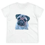 Pug 'Pompey' Women's Midweight Cotton Tee