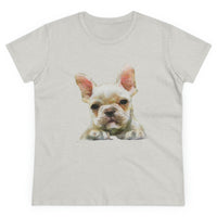 'Bouvier's French Bulldog Women's Midweight Cotton Tee'