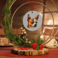 Chihuahua 'Paco' Metal Ornaments - Add Whimsical Charm to Your Holiday Decor - C