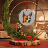 Chihuahua 'Paco' Metal Ornaments - Add Whimsical Charm to Your Holiday Decor - C