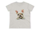 'Bouvier's French Bulldog Women's Midweight Cotton Tee'