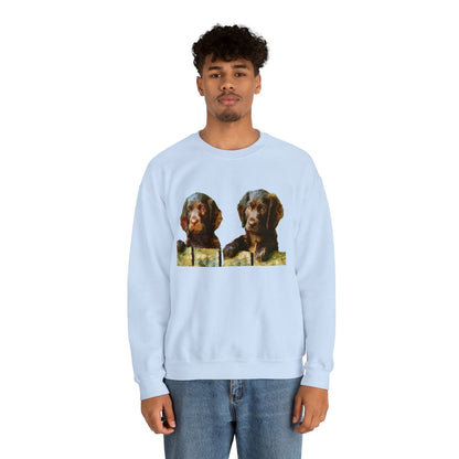 Boykin Spaniels - Unisex 50/50 Crewneck Sweatshirt
