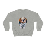 Snuggle Up in Style - Stay Cozy and Cute with the Shih-Tzu Crewneck Sw