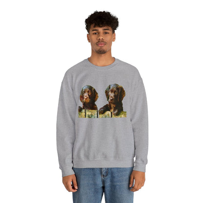 Boykin Spaniels - Unisex 50/50 Crewneck Sweatshirt