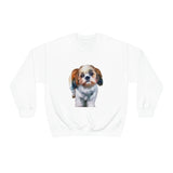 Snuggle Up in Style - Stay Cozy and Cute with the Shih-Tzu Crewneck Sw