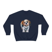 Snuggle Up in Style - Stay Cozy and Cute with the Shih-Tzu Crewneck Sw