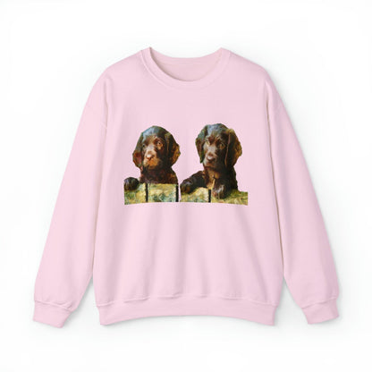 Boykin Spaniels - Unisex 50/50 Crewneck Sweatshirt