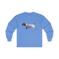 German Shorthaired Pointer "On Point" Classic Cotton Long Sleeve Tee