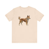 Shikoku - Japanese Hunting Dog Unisex Jersey Short Sleeve Tee