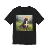 Greater Swiss Mountain Dog Unisex Jersey Short Sleeve Tee
