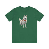 Yakutian Laika - Unisex Jersey Short Sleeve Tee