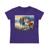 Shiba Inu Women's Midweight Cotton Tee
