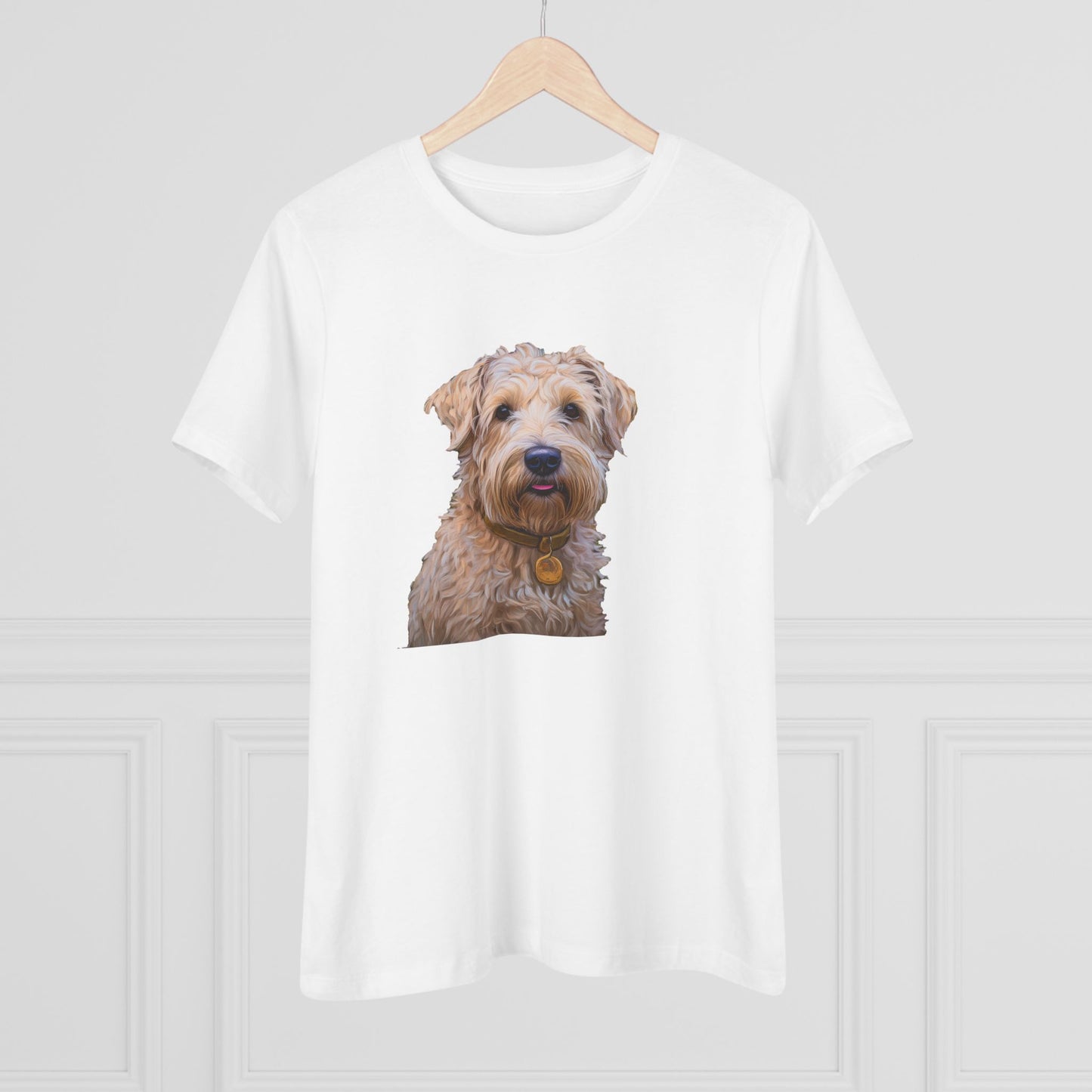 Soft Coated Wheaten Terrier Women's Relaxed Fit Cotton Tee