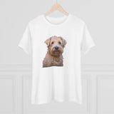 Soft Coated Wheaten Terrier Women's Relaxed Fit Cotton Tee
