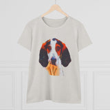 Treeing Walker Coonhound Women's Midweight Cotton Tee