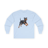 Manchester Terrier Unisex Classic Cotton Long Sleeve Tee