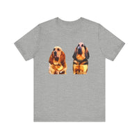 Bloodhounds 'Bear & Bubba' Unisex Jersey Short Sleeve Tee