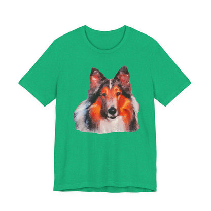 Rough Coated Collie Love Unisex Tee