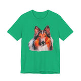 Rough Coated Collie Love Unisex Tee