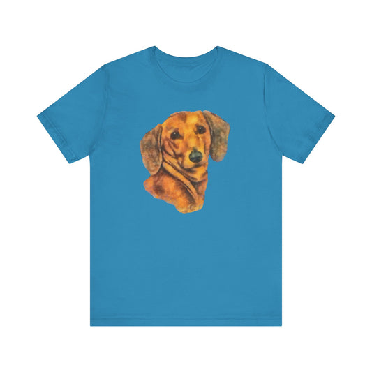 Dachshund 'Doxie 1' Classic Jersey Short Sleeve Tee