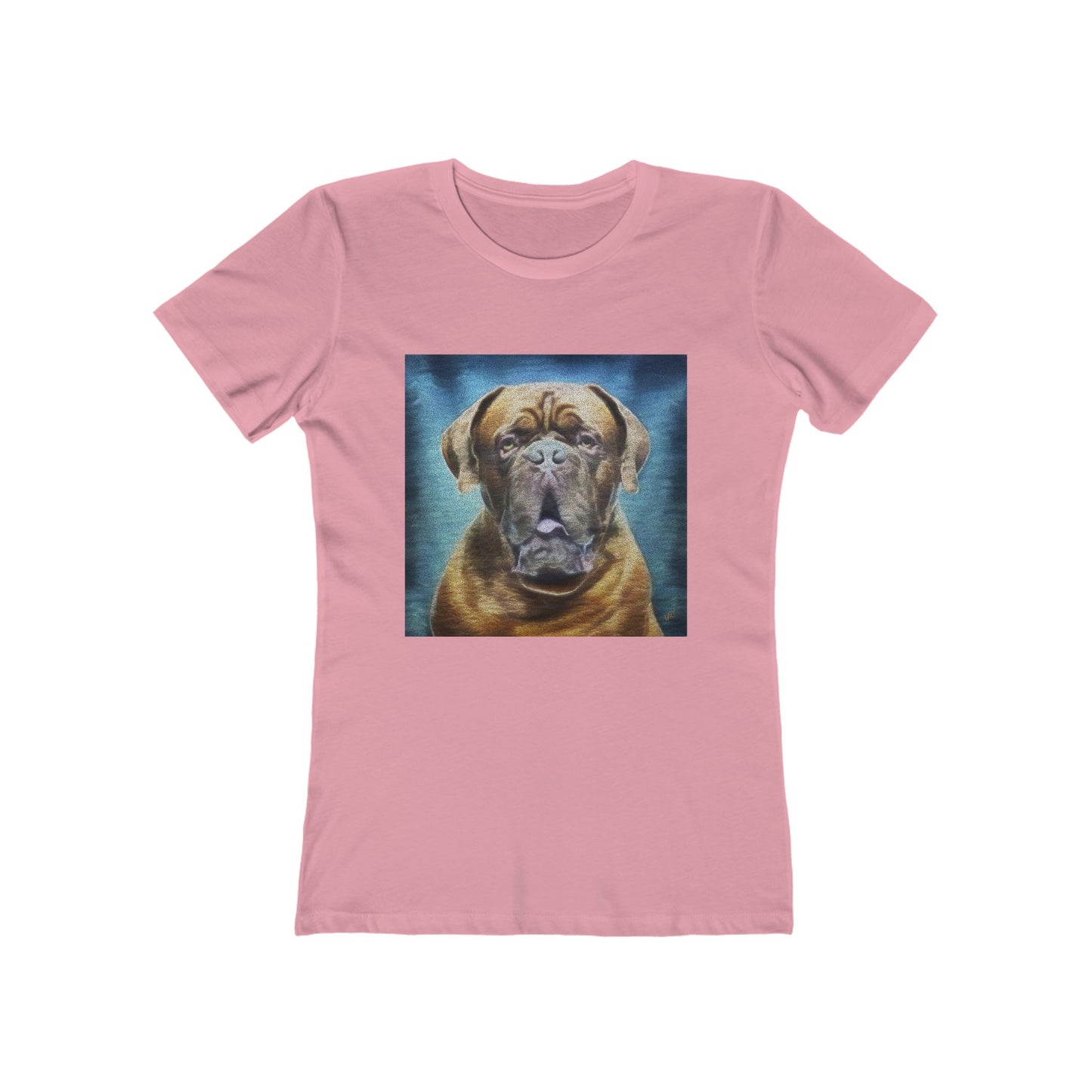 Dogue de Bordeaux Women's Slim Fit Ringspun Cotton T-Shirt