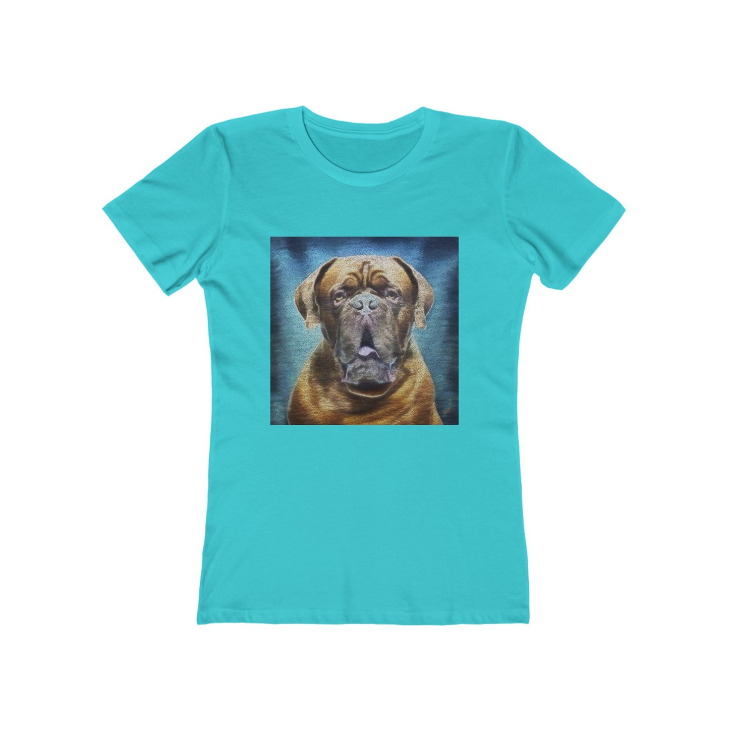 Dogue de Bordeaux Women's Slim Fit Ringspun Cotton T-Shirt