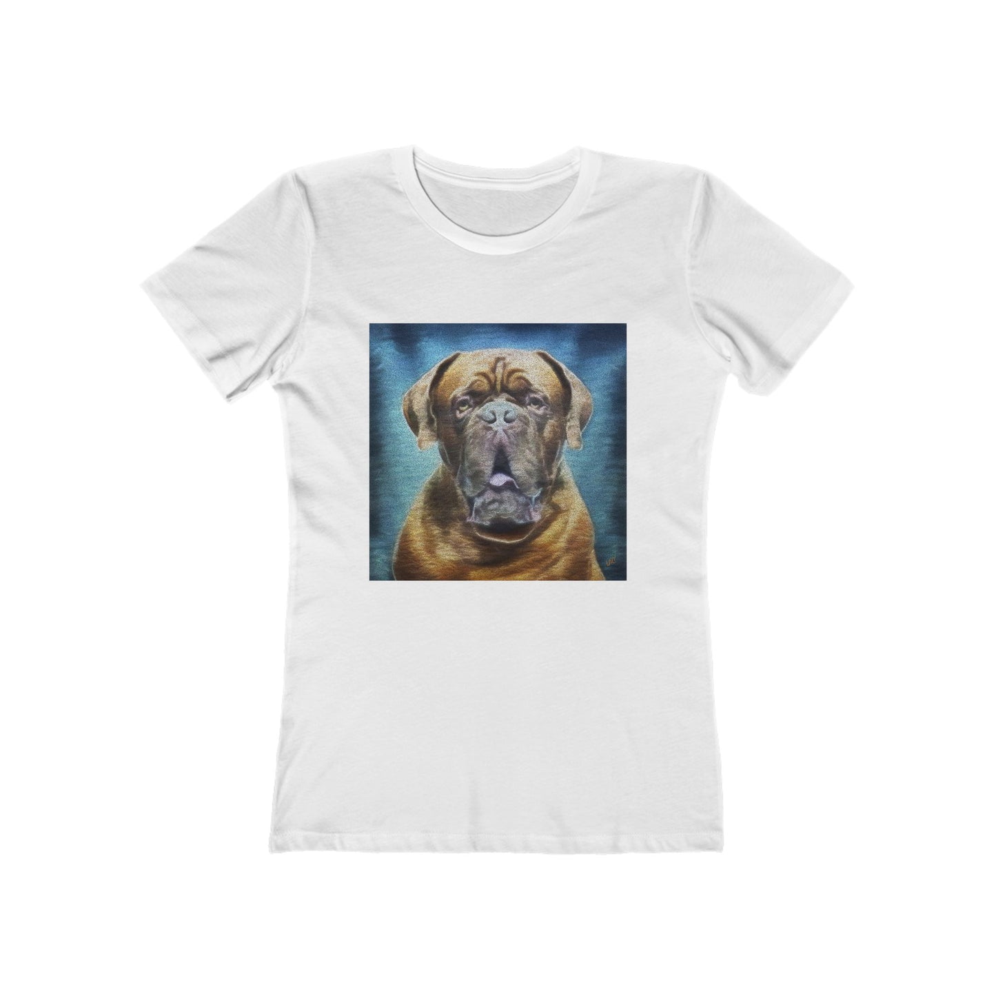 Dogue de Bordeaux Women's Slim Fit Ringspun Cotton T-Shirt