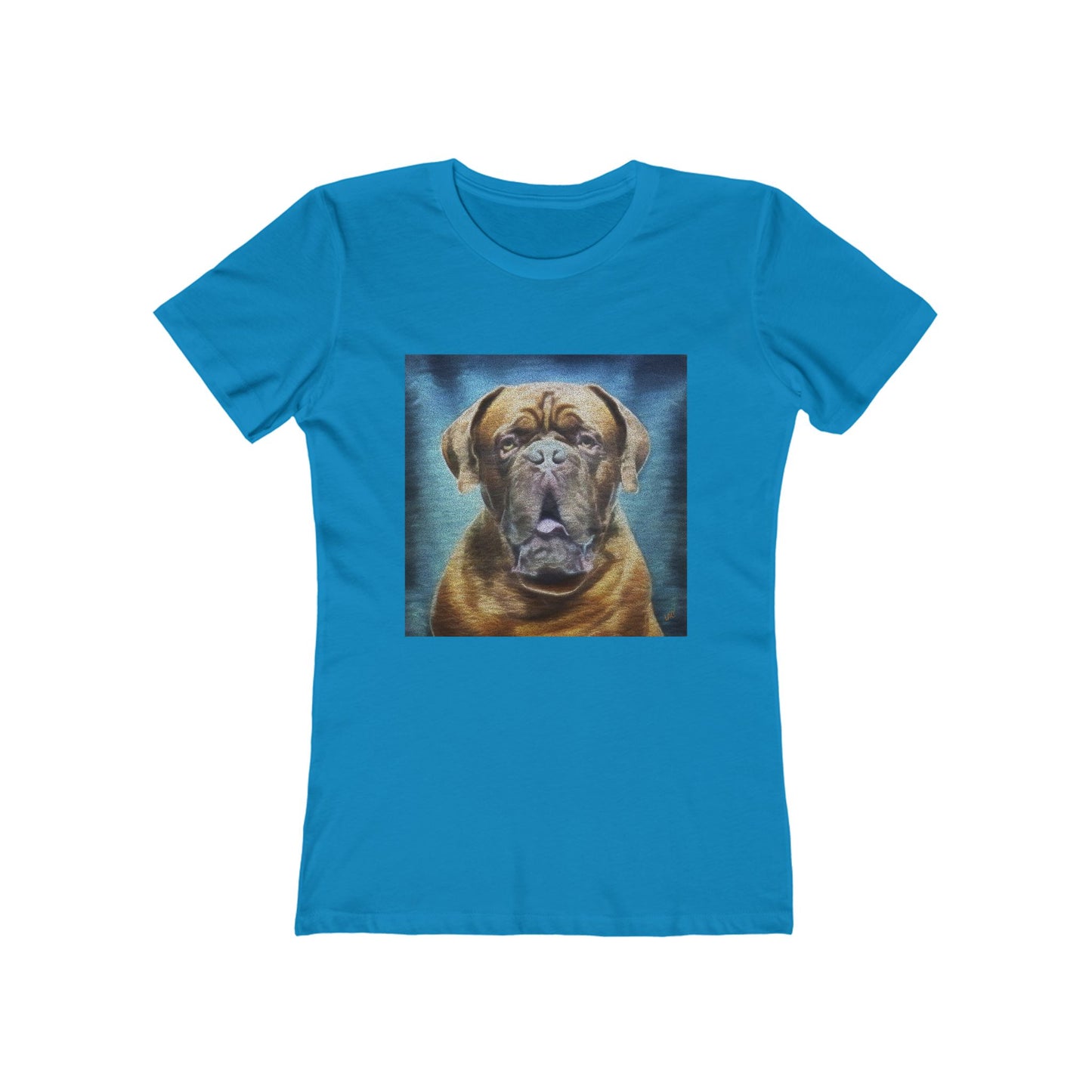 Dogue de Bordeaux Women's Slim Fit Ringspun Cotton T-Shirt