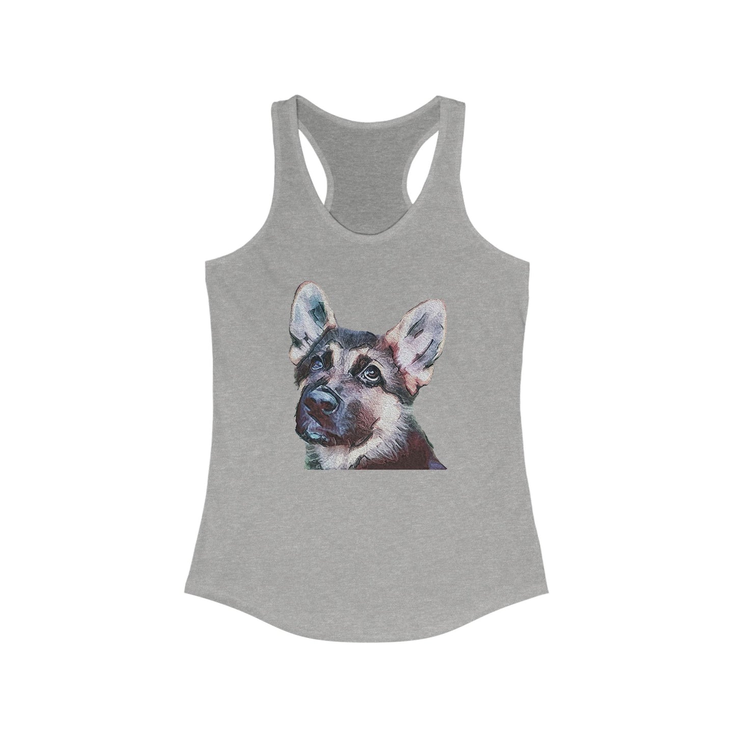 German Shepherd 'Sly' Women's Racerback Tank