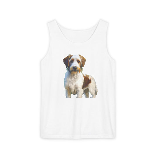 Kromfohrlander - Unisex Relaxed Fit Garment-Dyed Tank Top