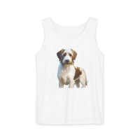 Kromfohrlander - Unisex Relaxed Fit Garment-Dyed Tank Top