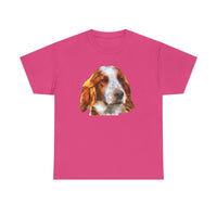 Irish Red & White Setter Unisex Heavy Cotton Tee