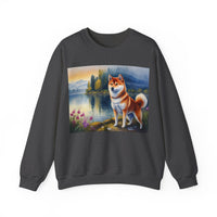 Shiba Inu Unisex 50/50 Crewneck Sweatshirt