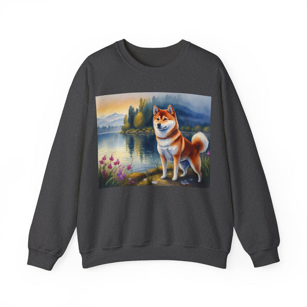 Shiba Inu Unisex 50/50 Crewneck Sweatshirt