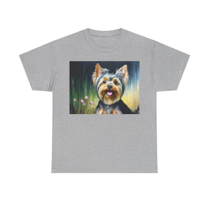 Yorkie #3  Heavy Cotton Tee