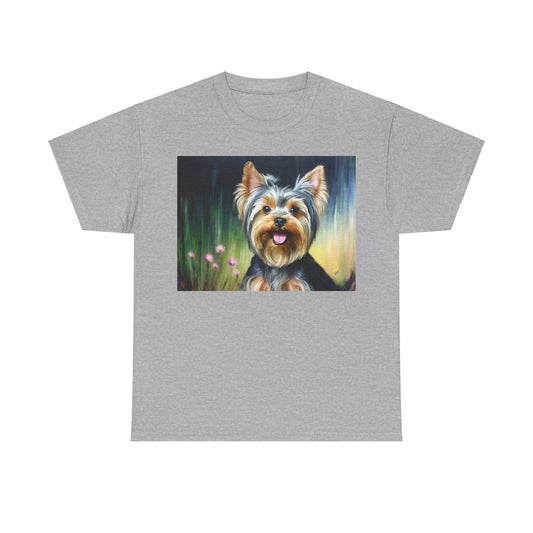 Yorkie #3  Heavy Cotton Tee