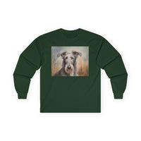 Scottish Deerhound Cotton Long Sleeve Tee