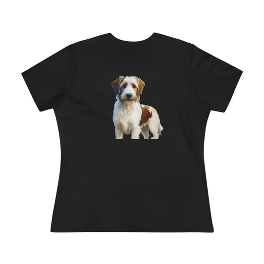 Kromfohrländer Women's Relaxed Fit Cotton Tee