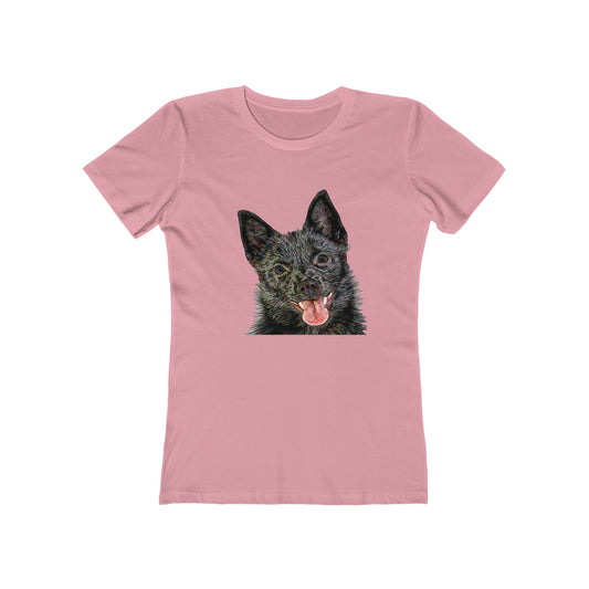Schipperke - - Women's Slim Fit Ringspun Cotton T-Shirt