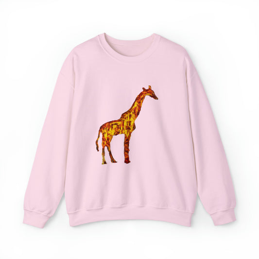Giraffe 'Camile' Unisex 50/50  Crewneck Sweatshirt
