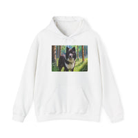 Karelian Bear Dog Unisex Cozy Hooded Sweatshirt