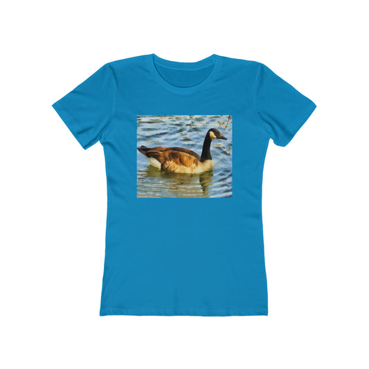 Canadian Goose -  Women's Slim Fit Ringspun Cotton T-Shirt
