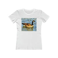 Canadian Goose -  Women's Slim Fit Ringspun Cotton T-Shirt