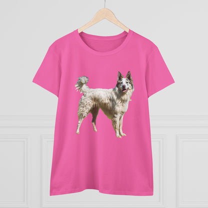 Pyrenean Shepherd  Women's Midweight Cotton Tee