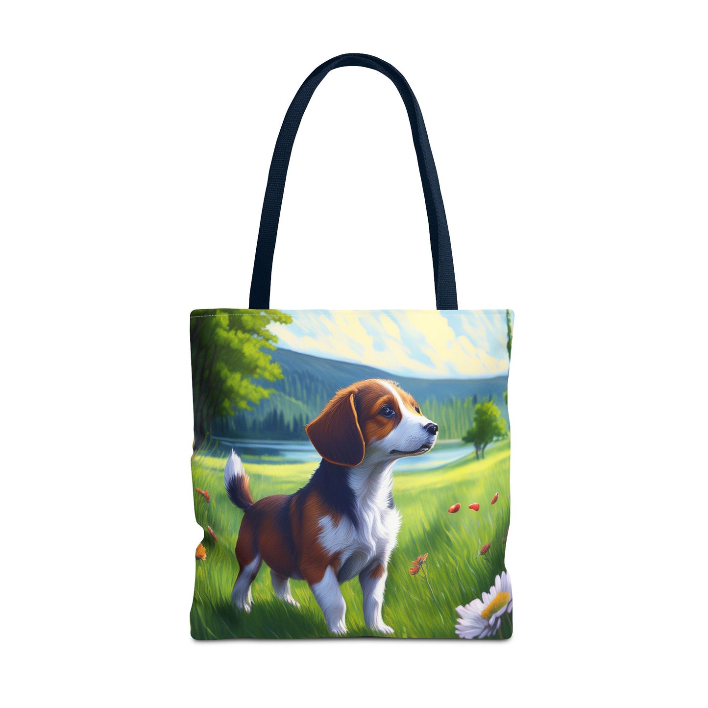 Drever Puppy - Exquisite Polyester Tote Bag